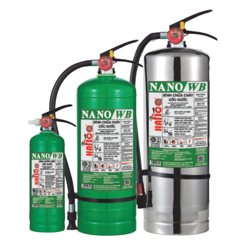 Bình chữa cháy gốc nước NANO/WB 2L HAFICO HFNWB2